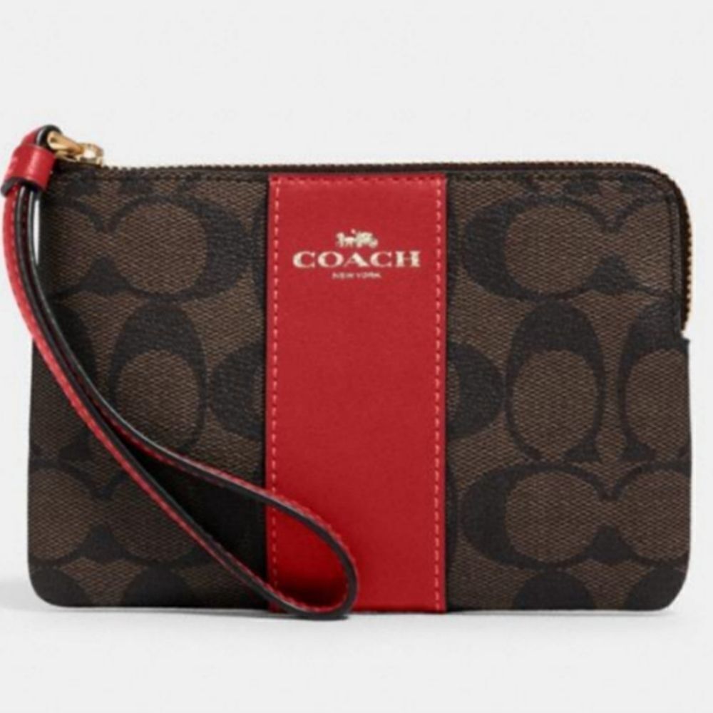Coach corner zip wristlet - Picture 3 of 3